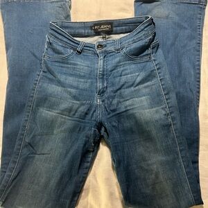 FITJEANS Womens Size Small Slim Blue Jeans